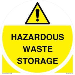 HAZARDOUS WASTE STORAGE